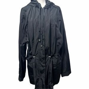 Torrid Black Rain Windbreaker Jacket – Size 5X